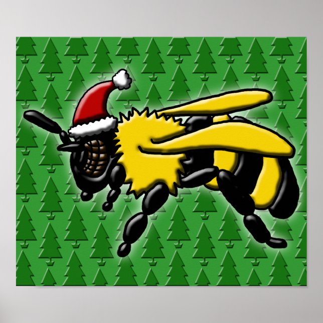 Bee Merry, skriv ut Poster (Framsidan)