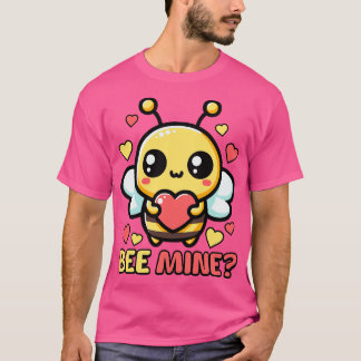 Bee Mine Cute Valentines day Bee Pun T Shirt