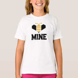 Bee Mine minimalist Romantic Gift T Shirt