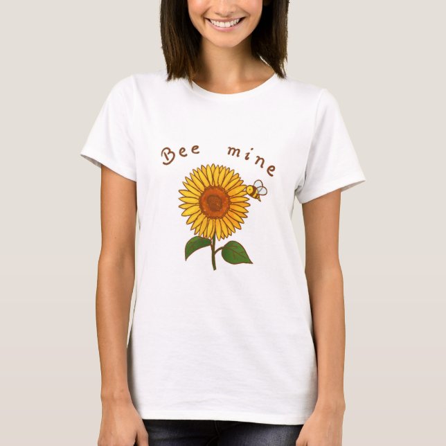 Bee mine t shirt (Framsida)
