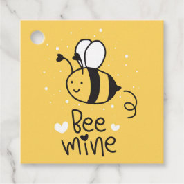 Bee Mine Valentine Day Gift Märkre Gåvor Etiketter