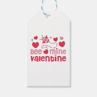 Bee Mine Valentine Presentetikett