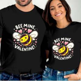 Bee Mine Valentine Sweet Honeybee Kärlek T Shirt