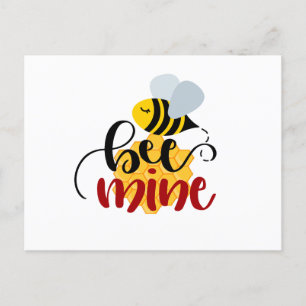 Bee mine vykort