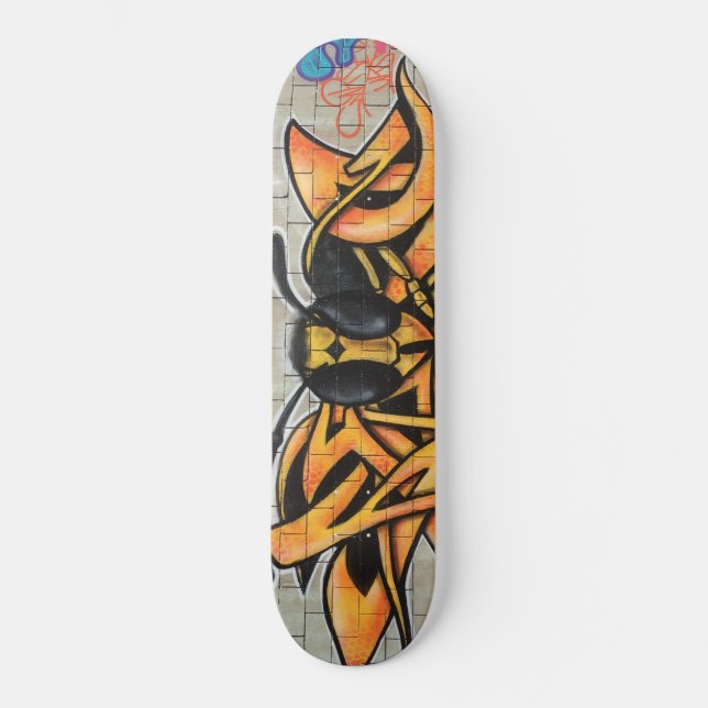 Bee Mini Skateboard Bräda 18,5 Cm (Framsida)