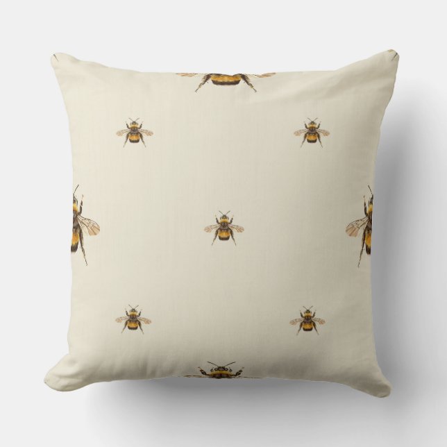 Bee Mönster Kudde (Framsida)