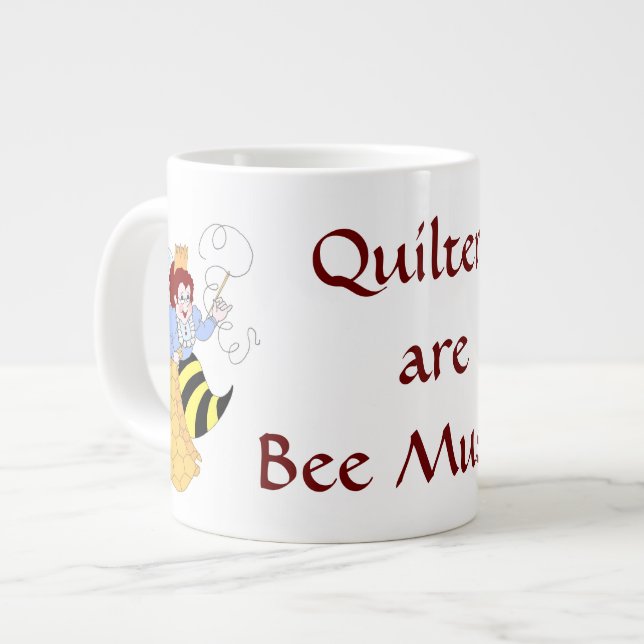 Bee Mused JumboMugs Jumbo Mugg (Framsida vänster)