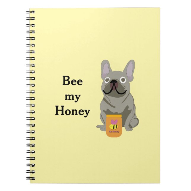 Bee my honey anteckningsbok (Framsidan)