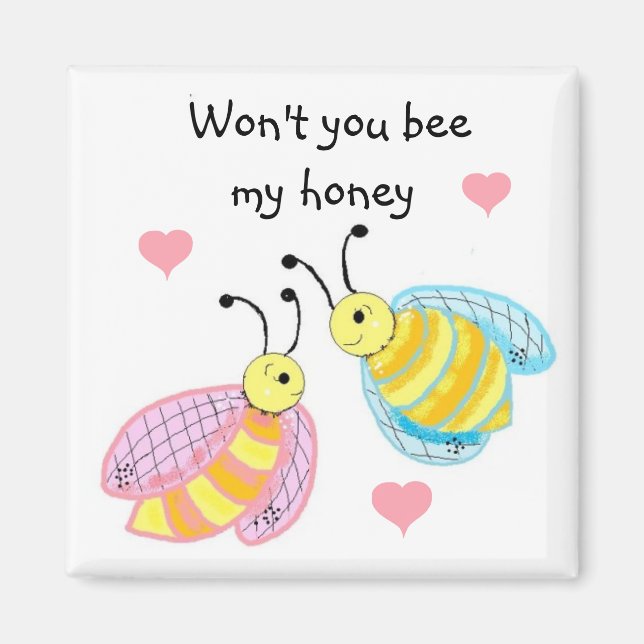 Bee My Honung Magnet (Framsidan)