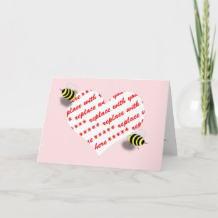 "Bee My Valentine" Photo Ram Helgkort