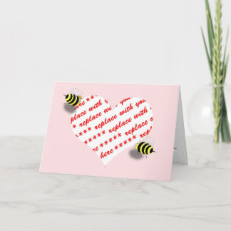 "Bee My Valentine" Photo Ram Helgkort