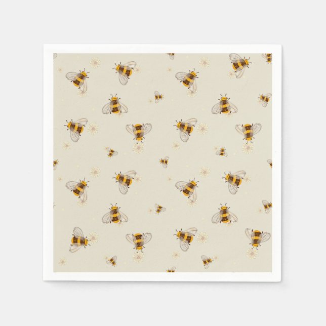 Bee Napkins Pappersservett (Framsidan)