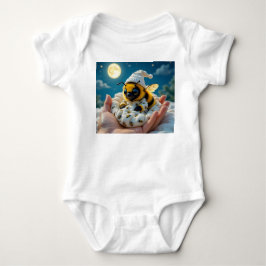 Bee-Night Endräktig babykläder T Shirt