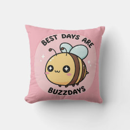 Bee Nursery Pillow – Cute Bumblebee Decor Kudde