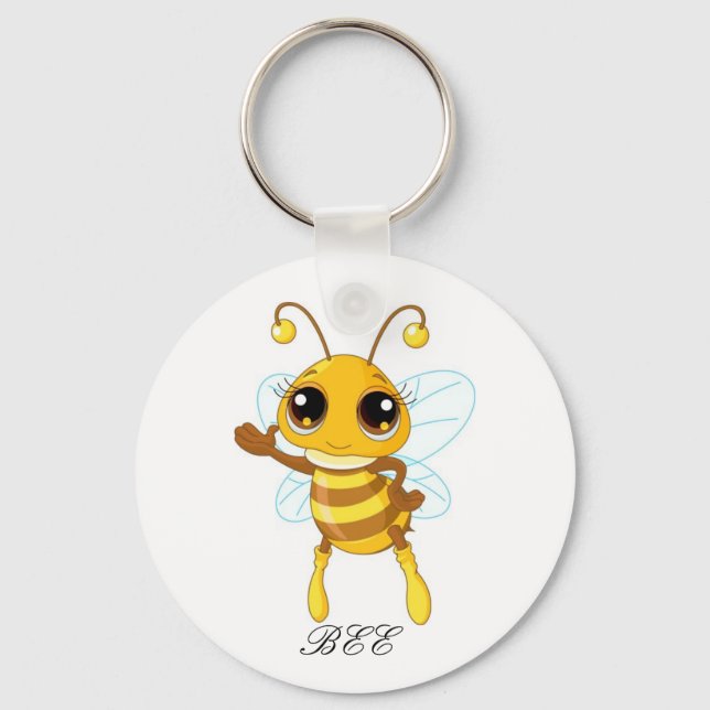 Bee-nyckelkedja Nyckelring (Framsida)
