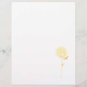 Bee och Dandelion Stationery