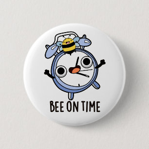 Bee On Time, Insekt Clock Pun Knapp