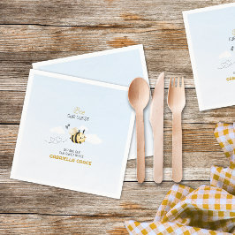 Bee Our Guest Sip and See  Pappersservett