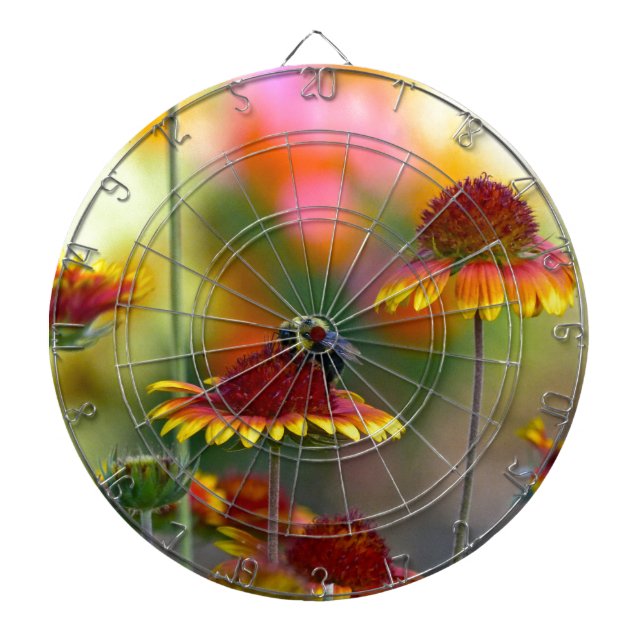 Bee på Gaillardia Darttavla (Framsidan)