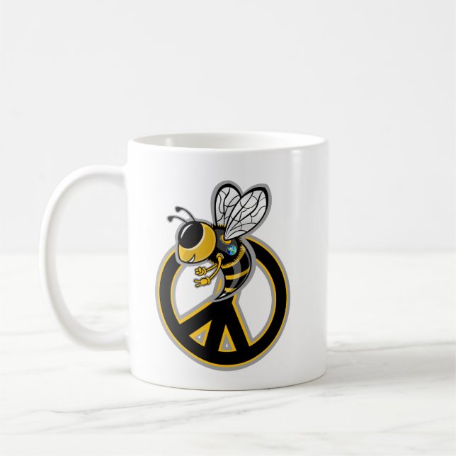 BEE PEACE  KAFFEMUGG (Vänster)