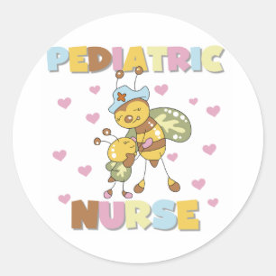Bee Pediatriska närings-Stickers Runt Klistermärke