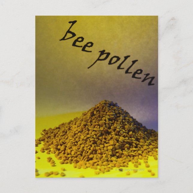 Bee Pollen Vykort (Framsida)