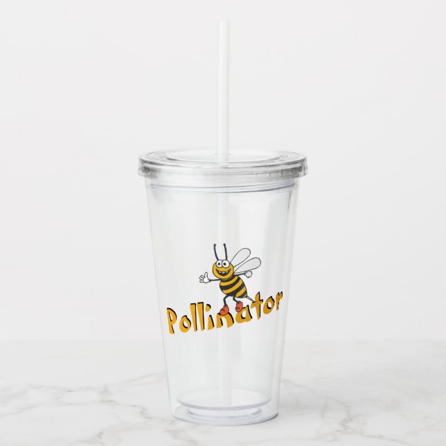 Bee Pollinator Take Away Mugg (Framsida)