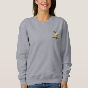 Bee Positive Cute Bumblebee Illustration T Shirt