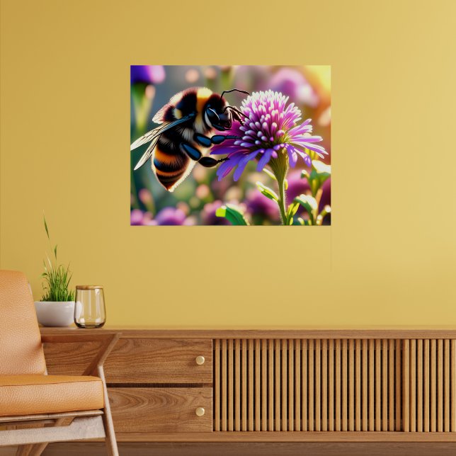 Bee Poster (Vardagsrum 2)
