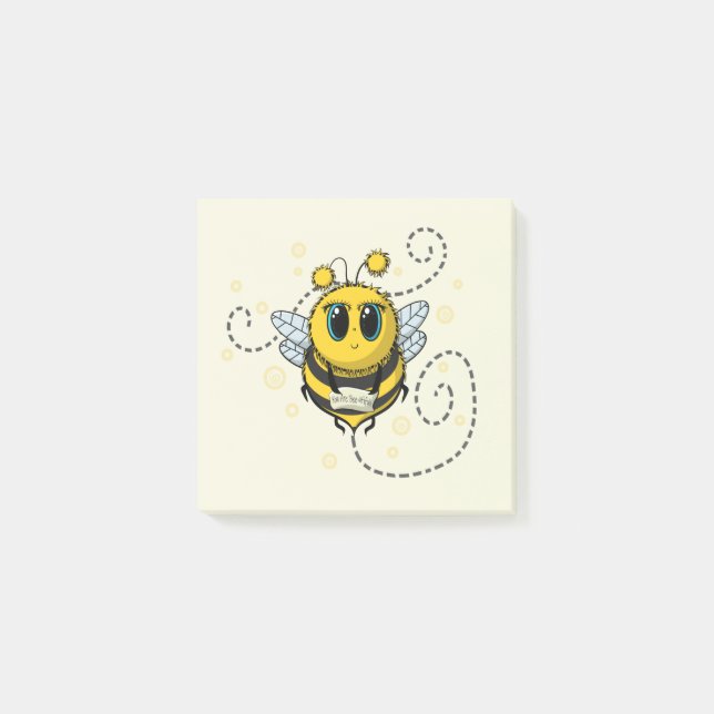 Bee PostIT-anteckningar Post-it Block (Framsida)