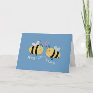 Bee Pun: Vi har varit långa tillsammans Anteckningskort