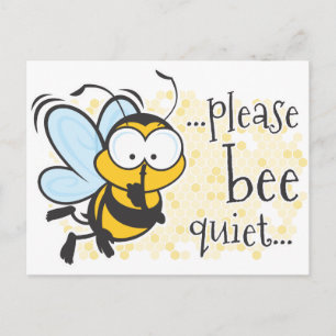 Bee Quiet Vykort