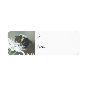 Bee Returadress Etikett