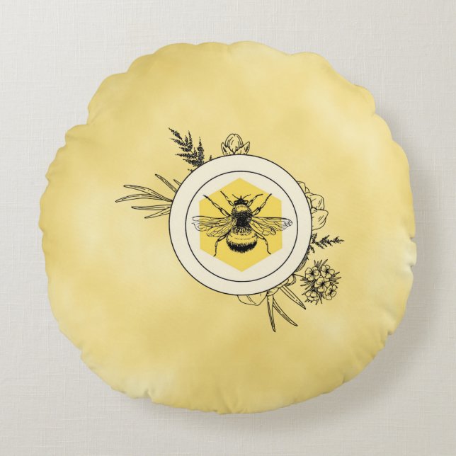 Bee Rund Kudde (Framsidan)