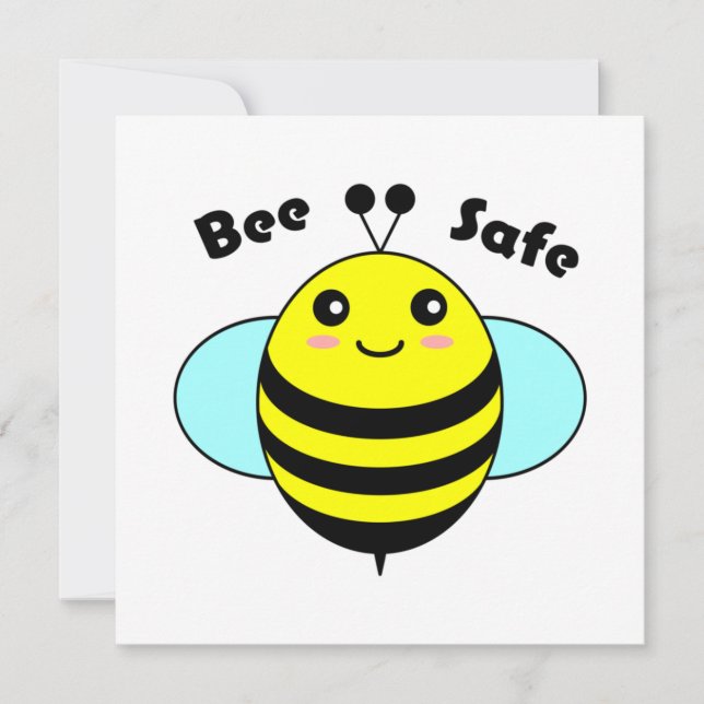 Bee Safe 3 Kort (Framsida)