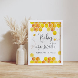 Bee Spädbarn är Sweet poster