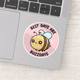 Bee Sticker – Cute Kawaii Bumblebee Klistermärken