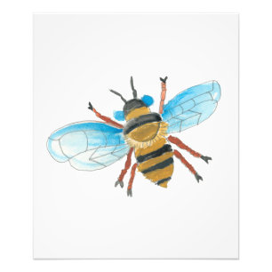 Bee stor utskrift fototryck