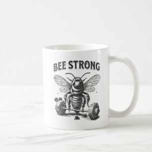 Bee Strong Kaffemugg