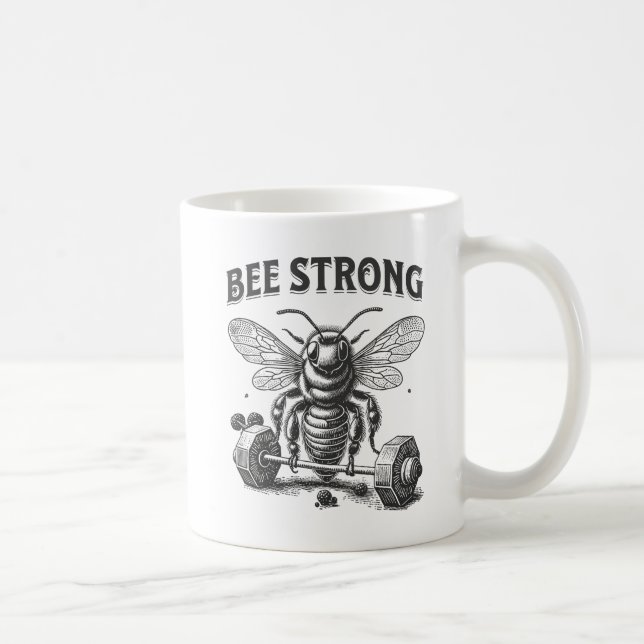 Bee Strong Kaffemugg (Höger)