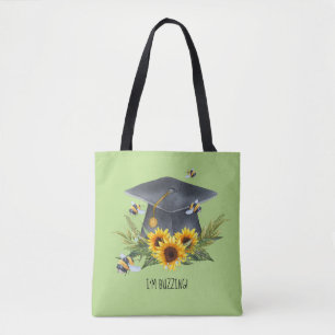 BEE Studenten Gift - Roligt Im Buzzing Personlig Tygkasse