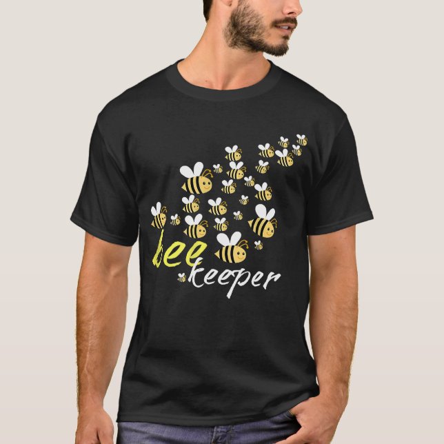 Bee SvarmBee Keeper Bee Bee Keeping honey Apparel T Shirt (Framsida)
