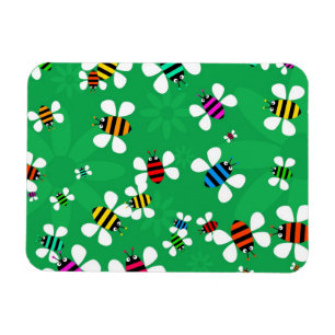 Bee Svarmt Magnet