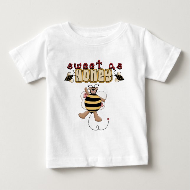 Bee Sweet as Honungsskjortor and Gifts T-shirt (Framsida)