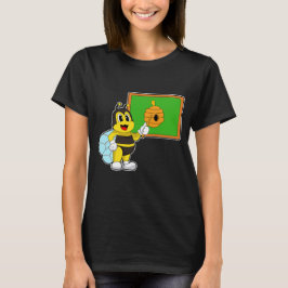 Bee Teacher Pointer Bee nest T Shirt
