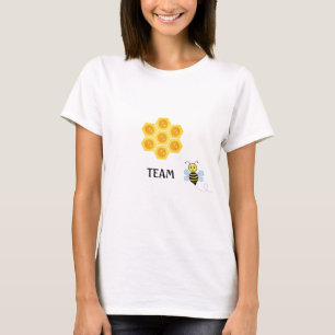 Bee Team och Honeycomb T Shirt