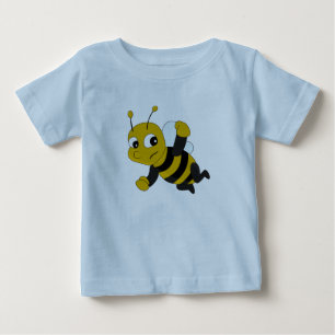Bee tecknad baby T-Shirt