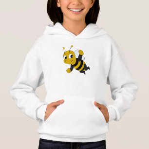 Bee tecknad hoodie t shirt