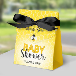 Bee Tema Favoritruta för babyskor. Presentaskar