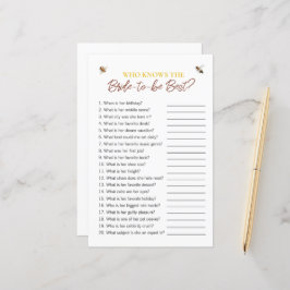 Bee temat "Vem känner till Möhippan Bride"